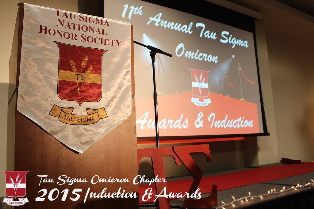 Tau Sigma Induction Ceremony